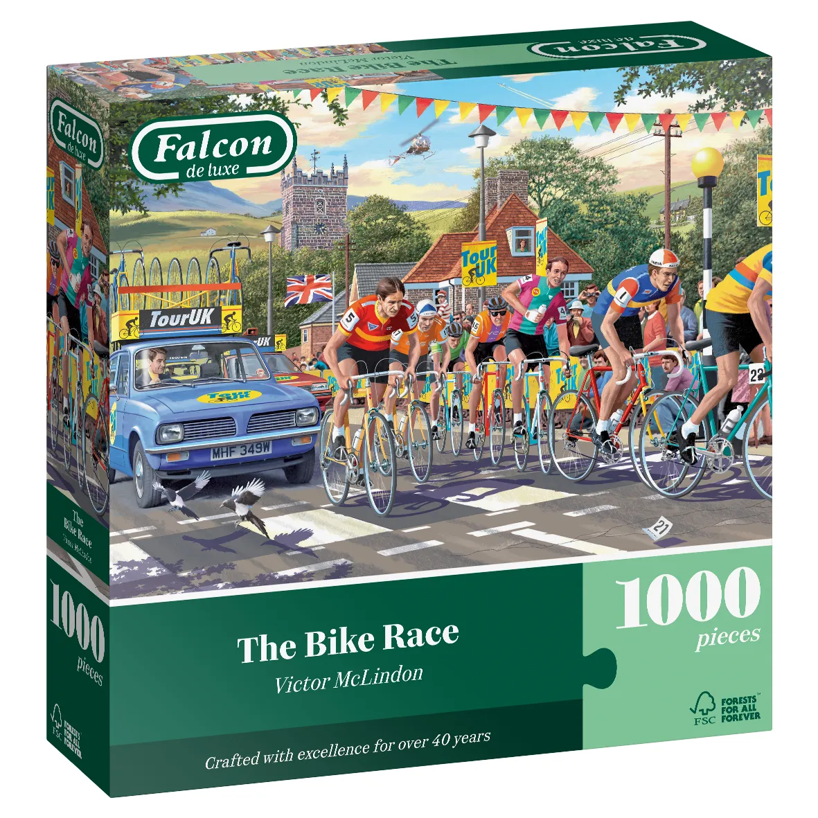 Jumbo Falcon de luxe 1110500155 1000 Parça Puzzle