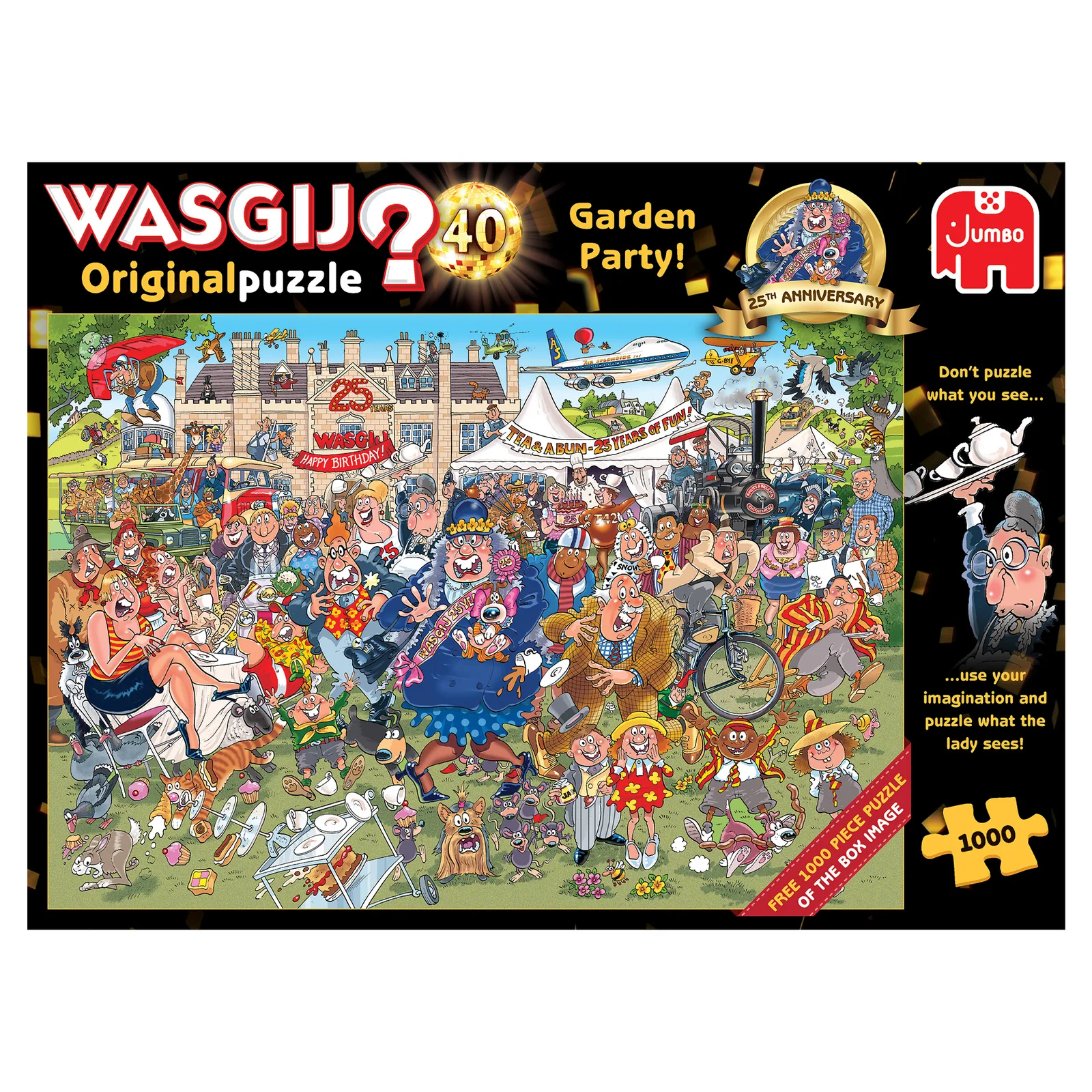 Jumbo Wasgij 25019 1000 Parça Puzzle