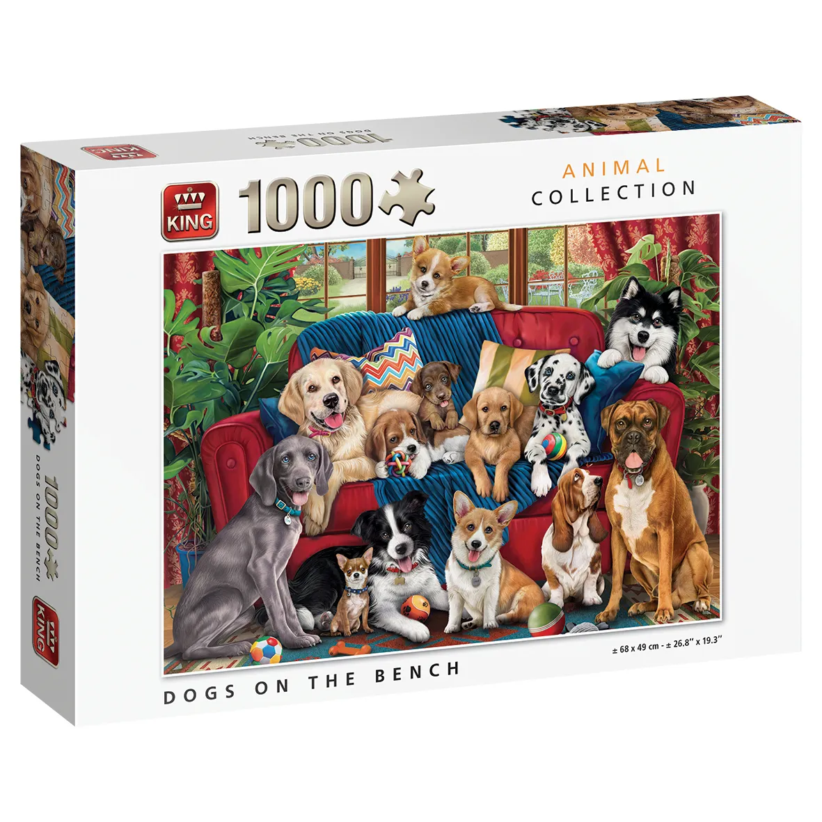 King 1119801974 1000 Parça Puzzle