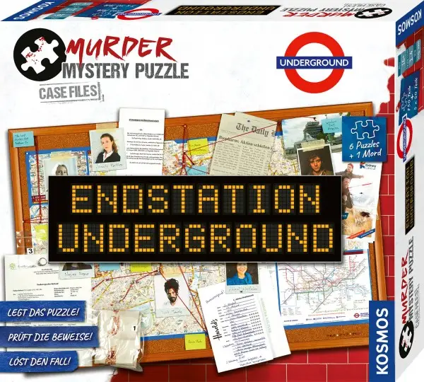 Kosmos Murder Mystery Puzzle 682170 750 Parça