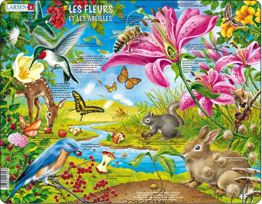 Larsen LA-NB4-FR 55 Parça Puzzle