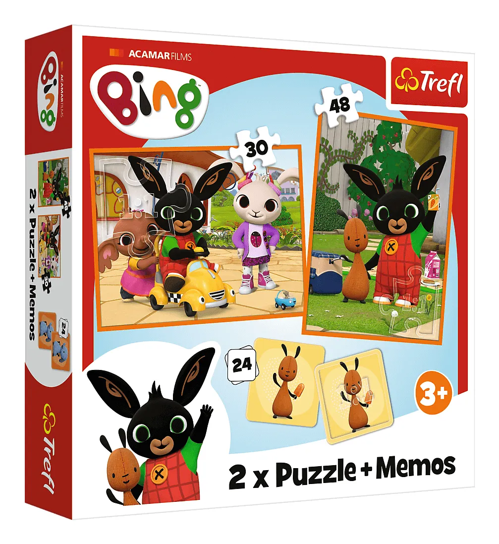 Trefl Bing 93332 48 Parça Puzzle