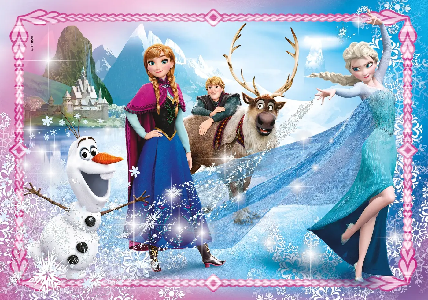 Clementoni Frozen 20133 104 Parça Puzzle Thumbnail 1