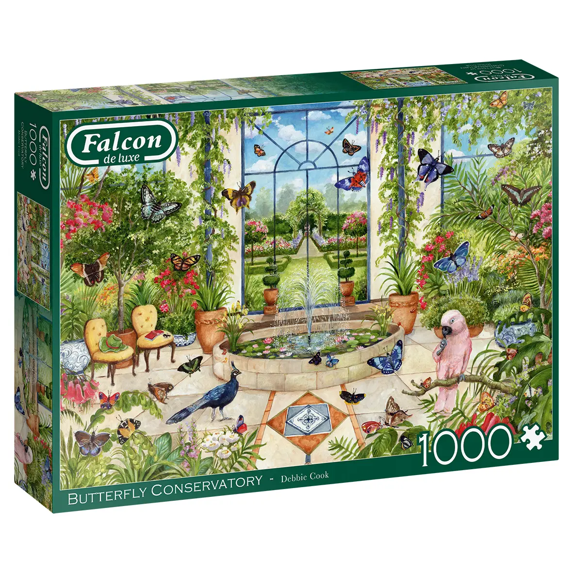 Jumbo Butterfly Conservatory 1000 Parça 11255 Puzzle