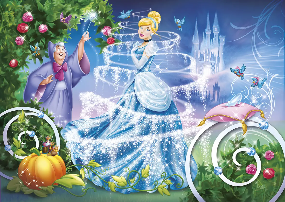 Clementoni Princess 07115 120 Parça Puzzle Thumbnail 1