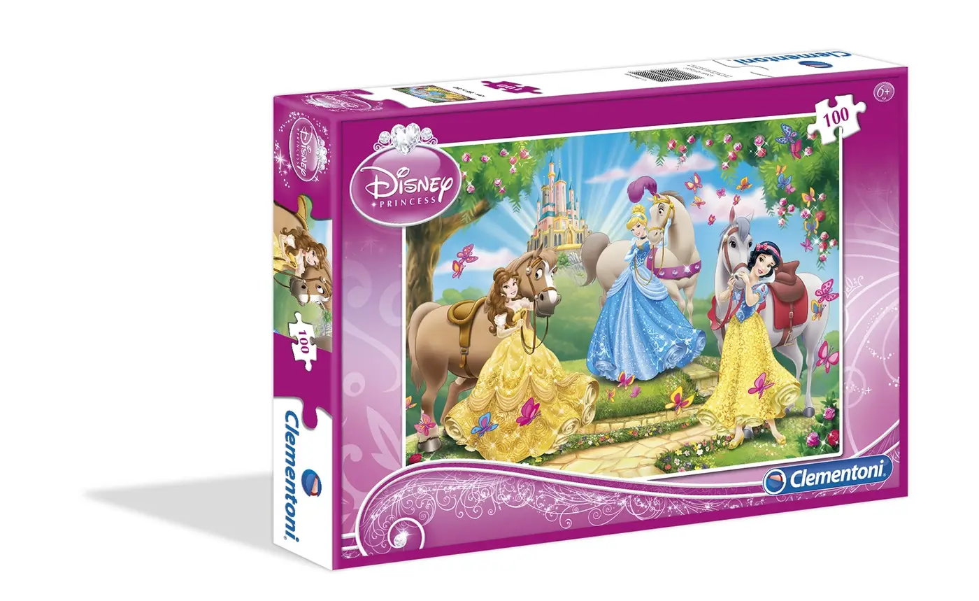 Clementoni Princess 07222 100 Parça Puzzle