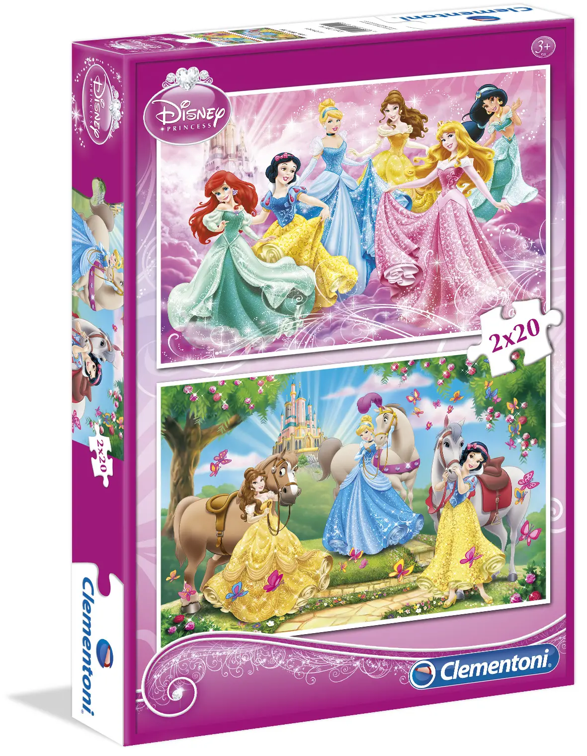 Clementoni Princess 07014 40 Parça Puzzle
