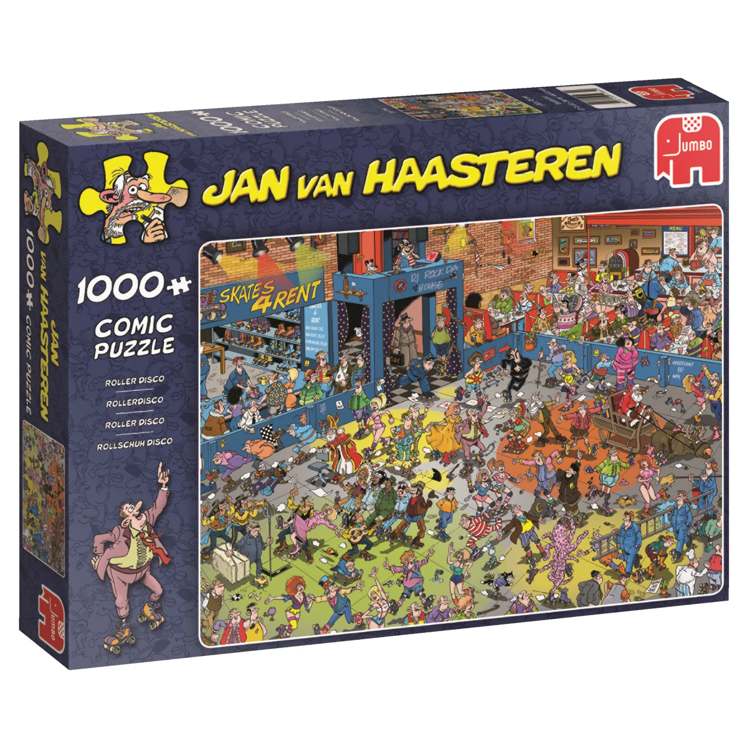 Jumbo Roller Disco 1000 Parça 19060 Puzzle