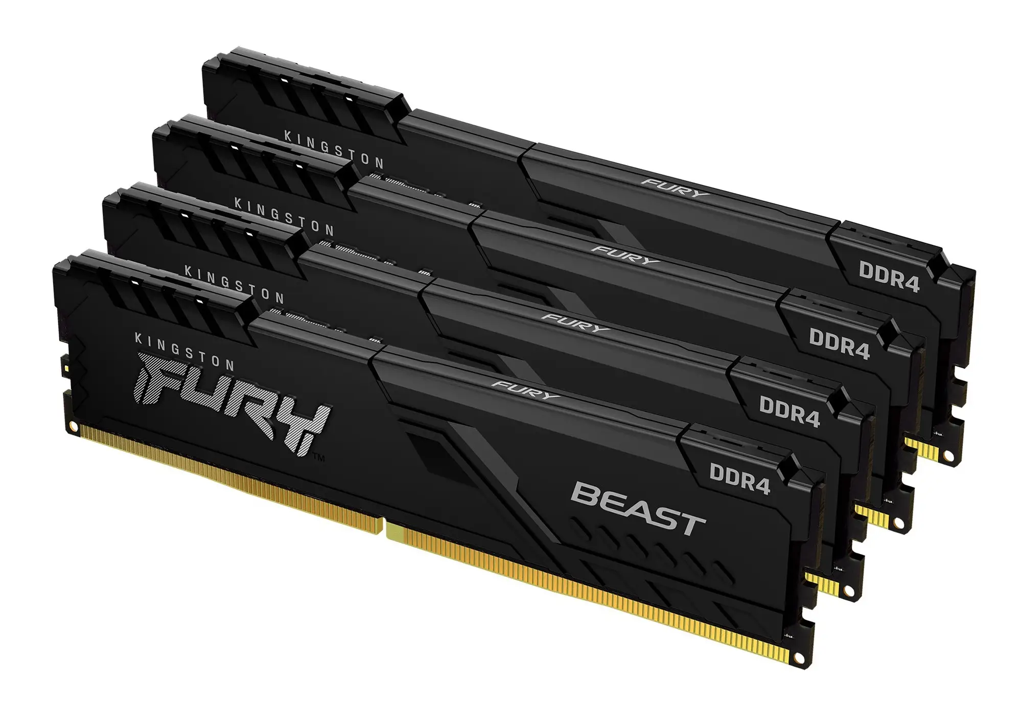 Kingston Technology Beast 64 GB KF432C16BBK4/64 (4x16GB) DDR4 DIMM RAM Bellek