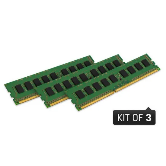 Kingston KTA-MP1066SK3/6G 6 GB 3 x 2 GB DDR3 240-pin DIMM ECC (3x2GB) RAM Bellek