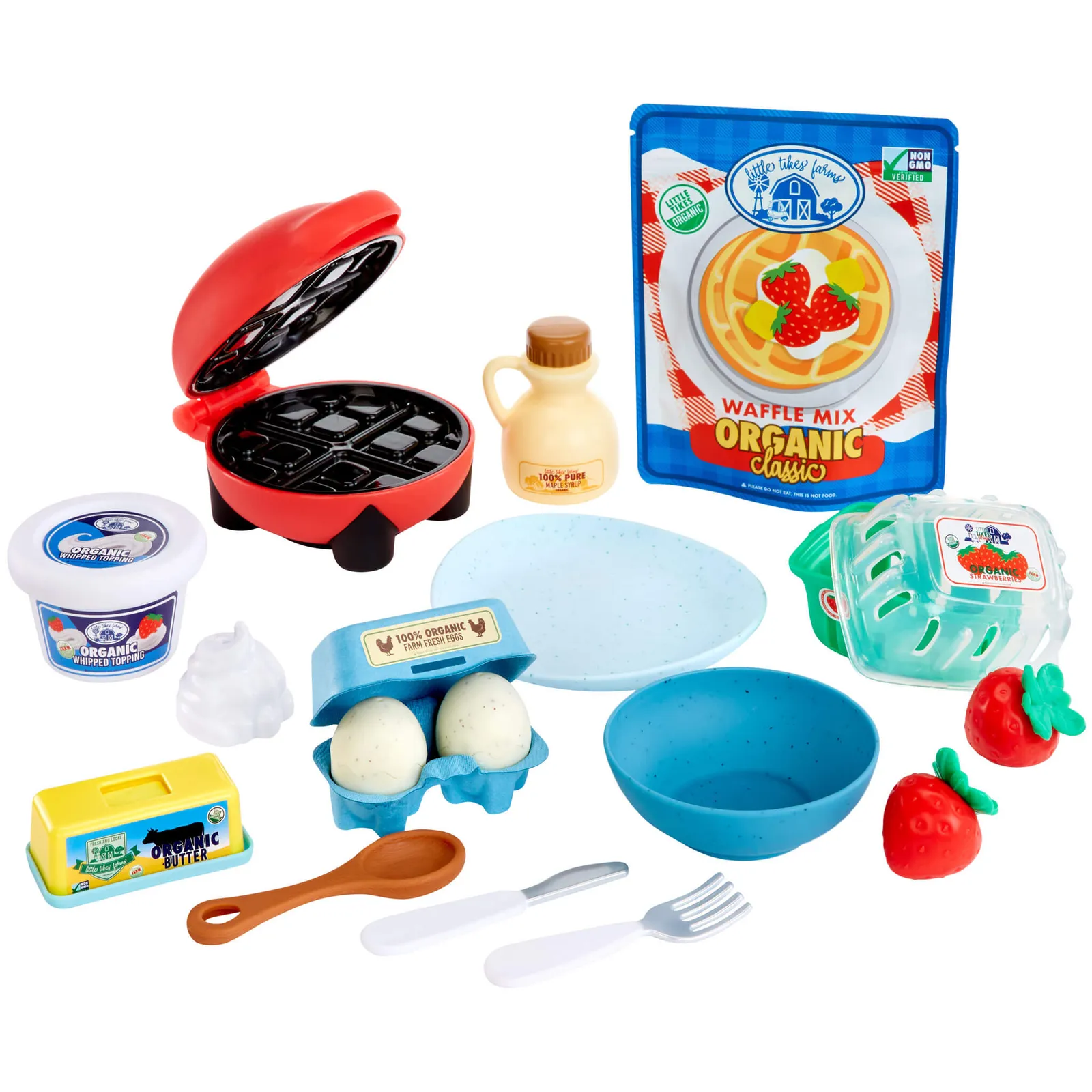 Little Tikes Creative Chefs Waffles Kit 639685 Rol Oynama Oyuncakları