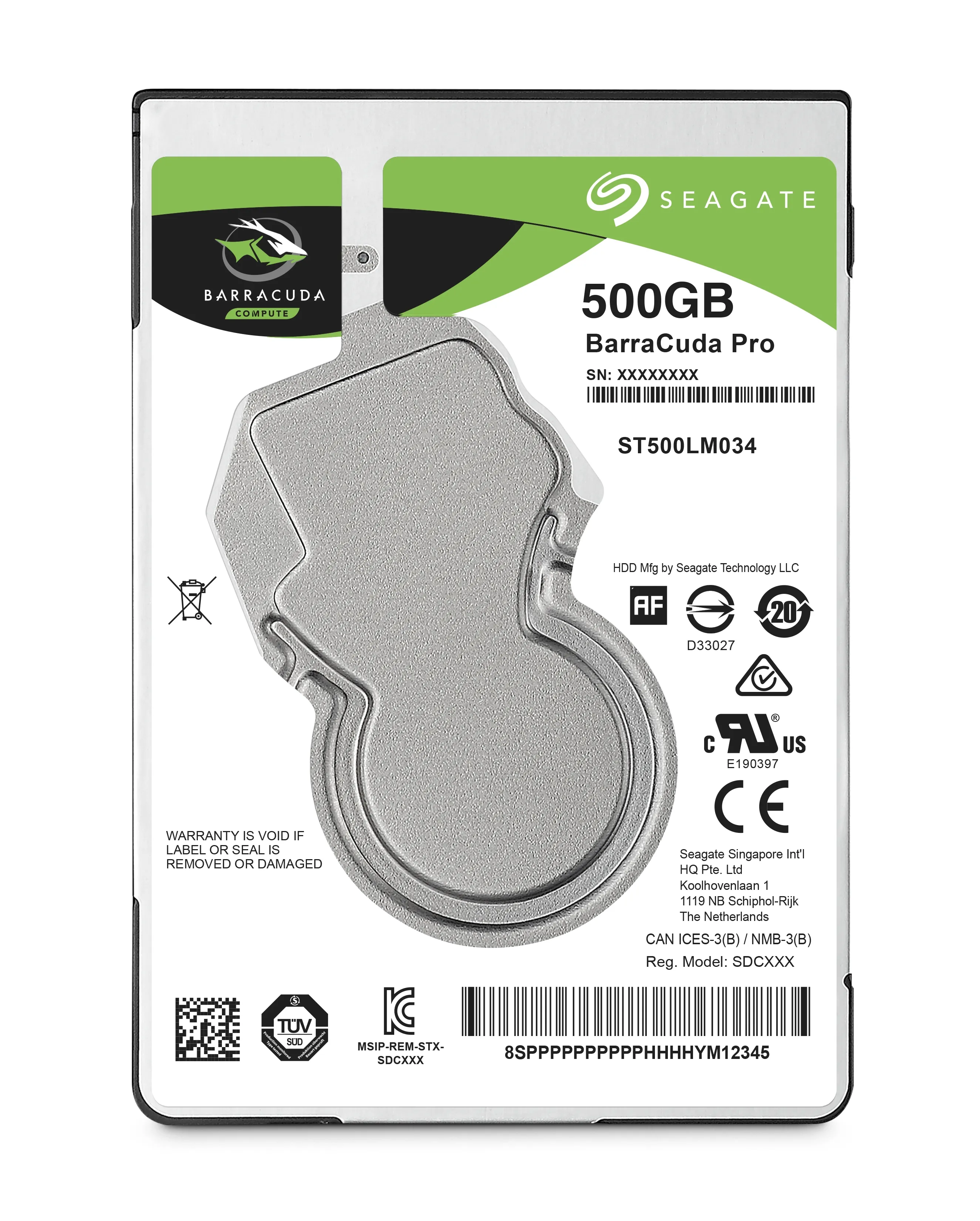 Seagate Barracuda Pro ST500LM034 500 GB 7200 RPM 2.5 inç Dahili Sabit Disk (HDD)