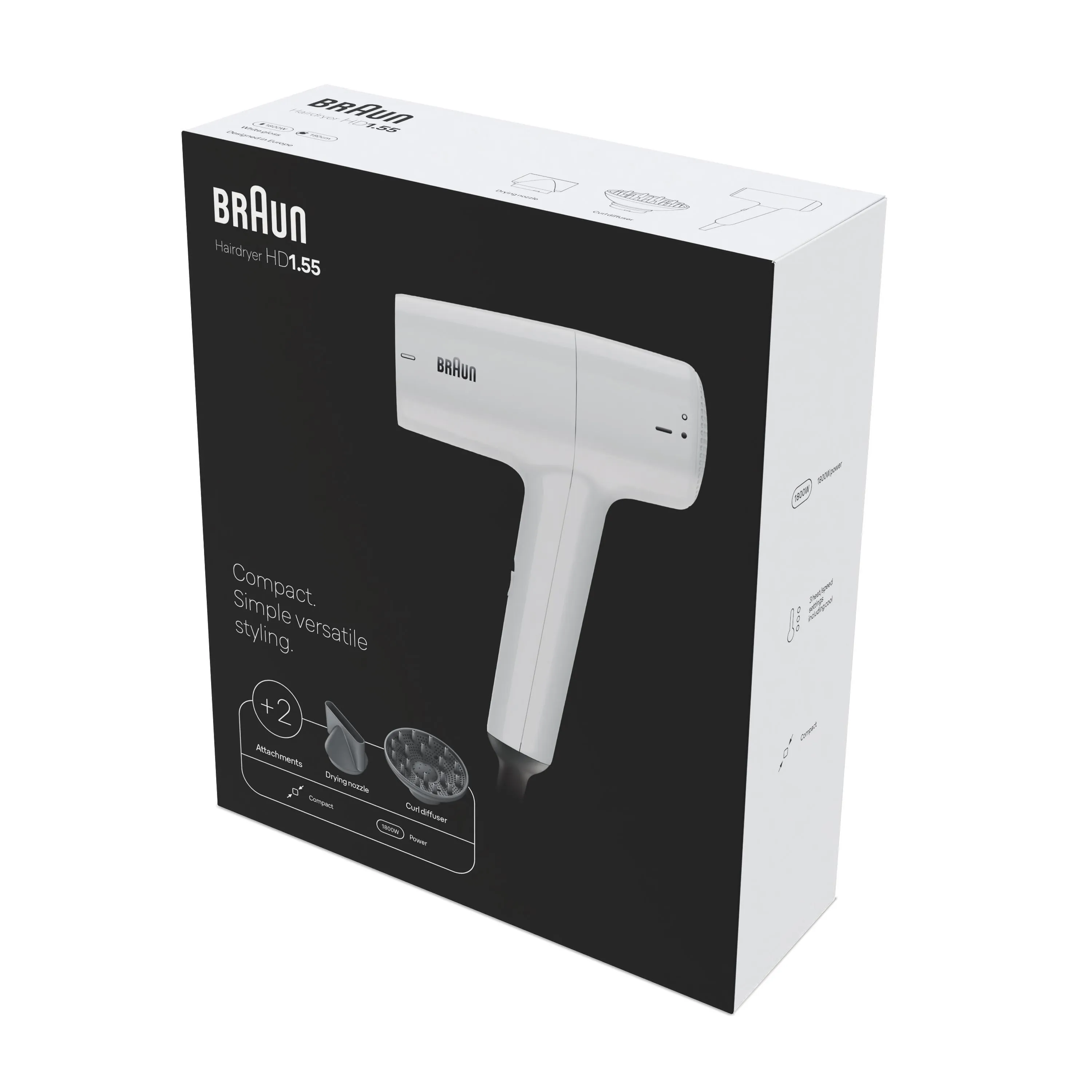 Braun HD1.55 BRHD155E Thumbnail 1