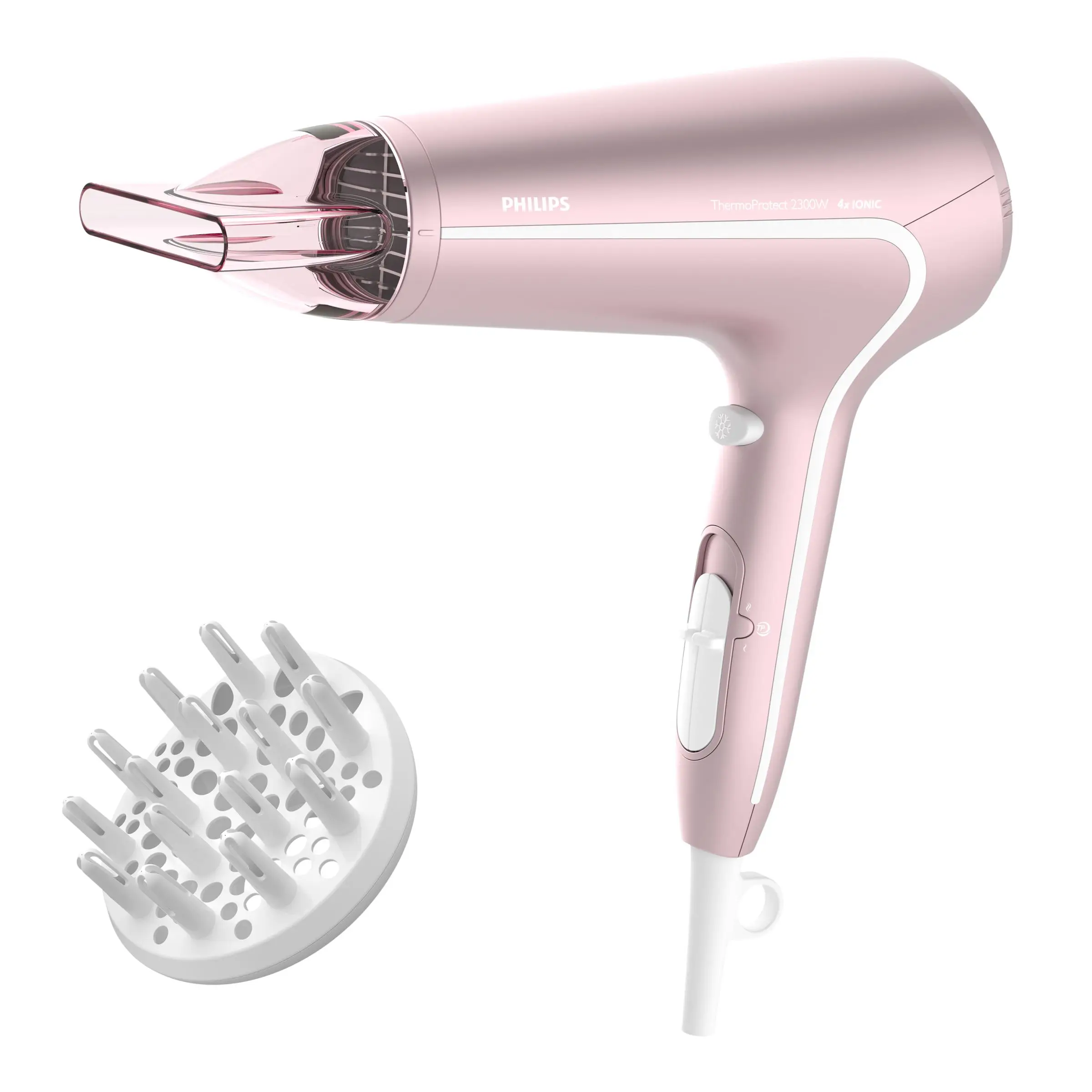 Philips 2300 W ThermoProtect ayarı Saç kurutma makinesi BHD290/00 Saç Kurutucu