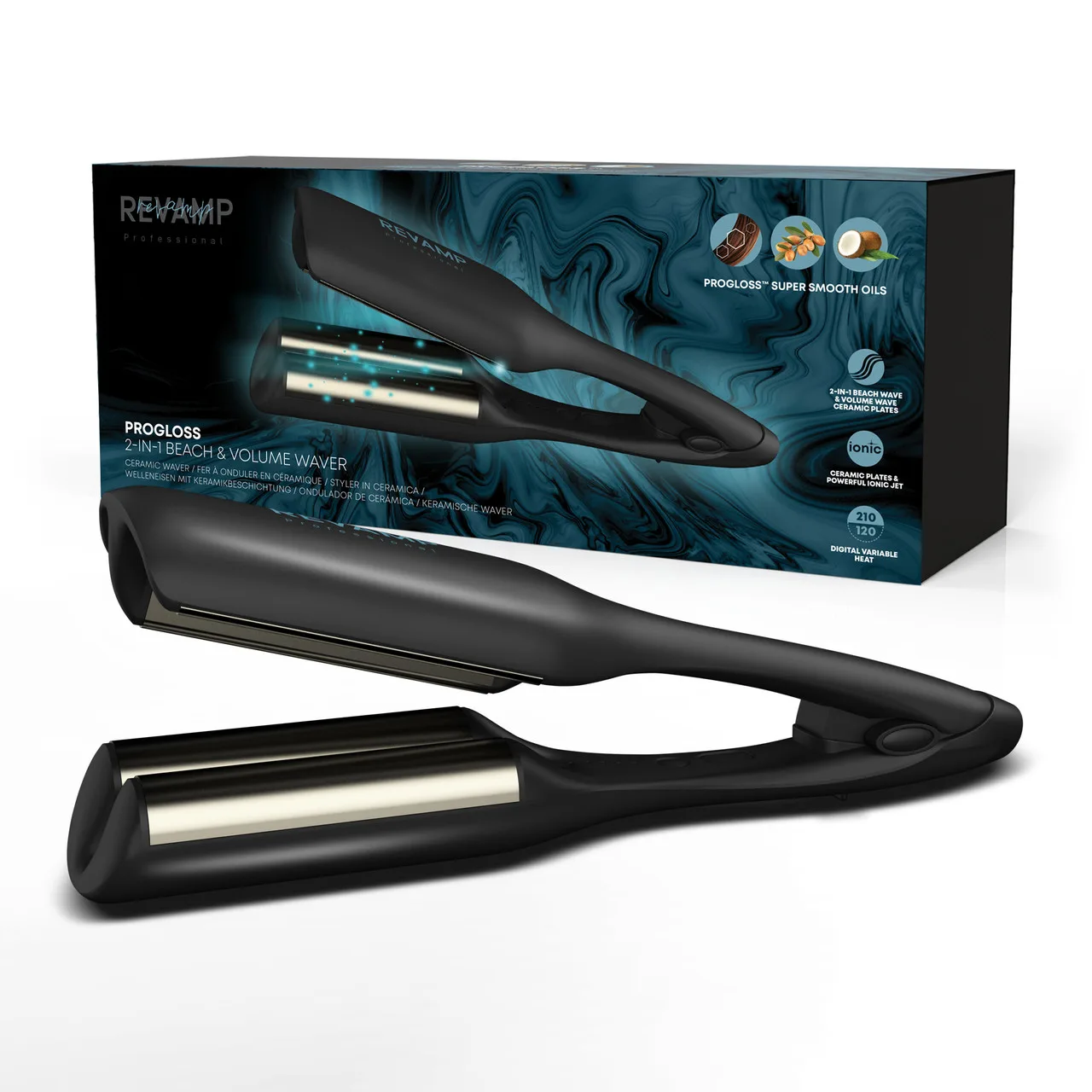 Revamp Progloss 2-in-1 Beach & Volume Waver WV-3000-EU Saç Şekillendiricile