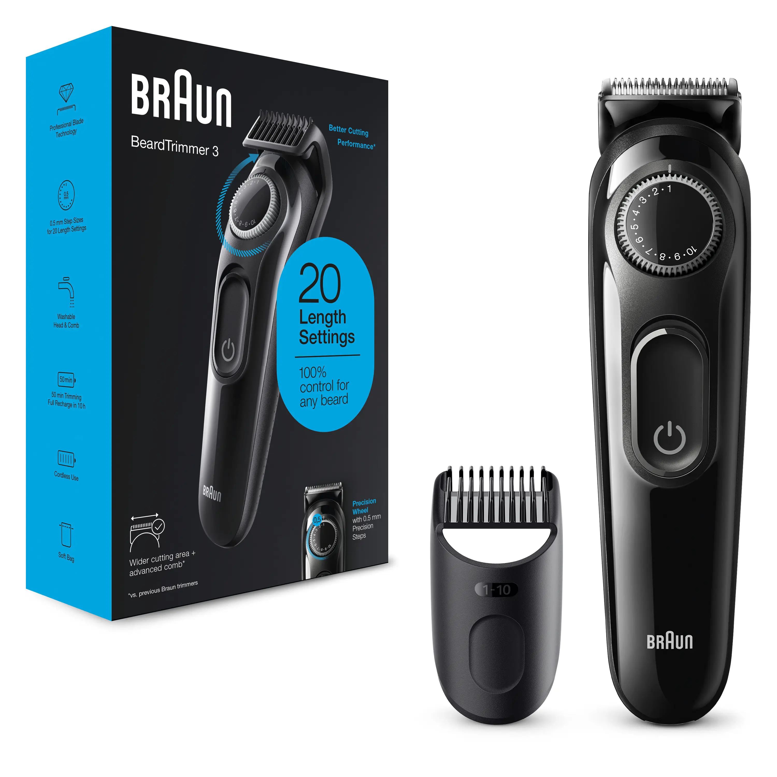 Braun BeardTrimmer 3 BT3300 81766332 Thumbnail 2
