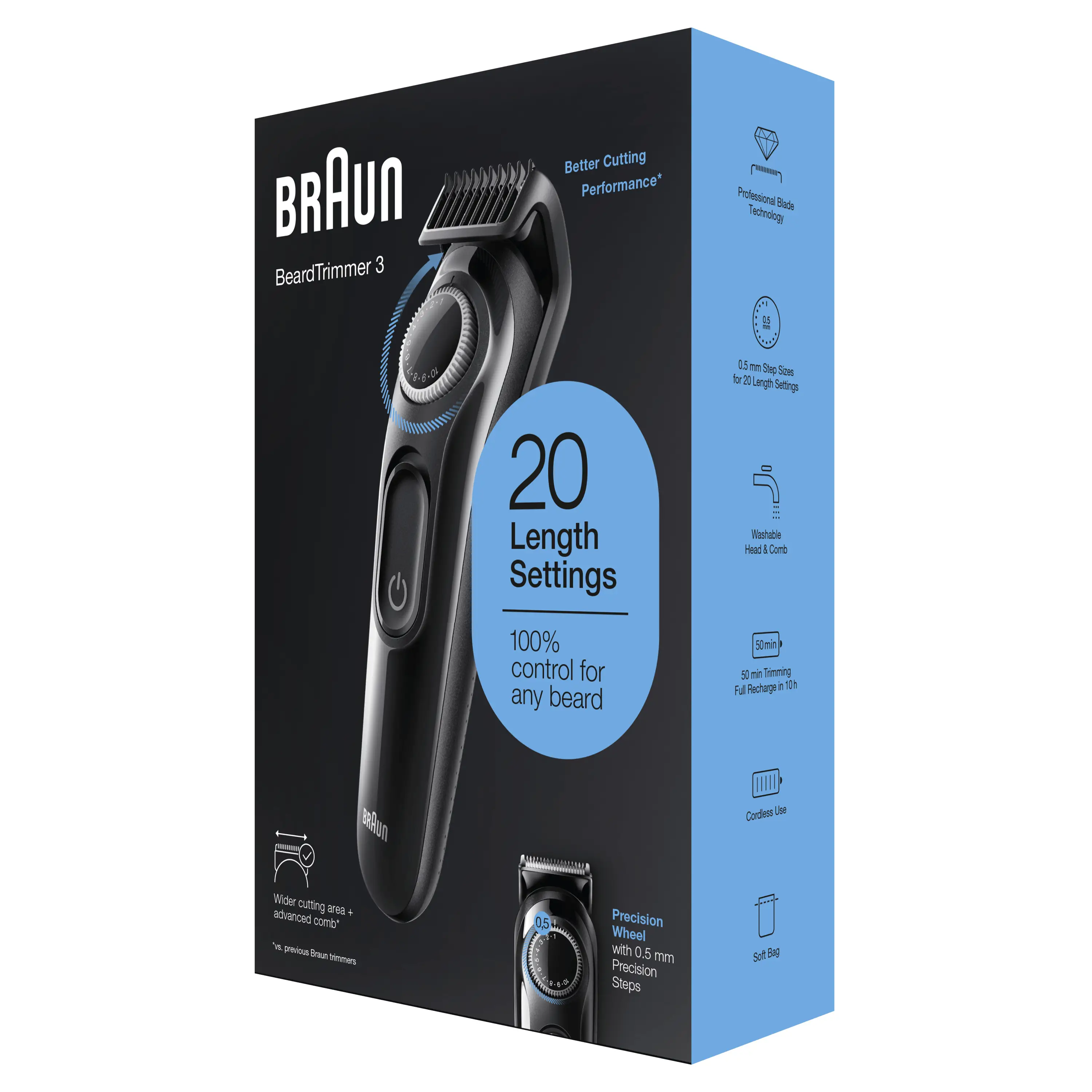 Braun BeardTrimmer 3 BT3300 81766332 Thumbnail 4