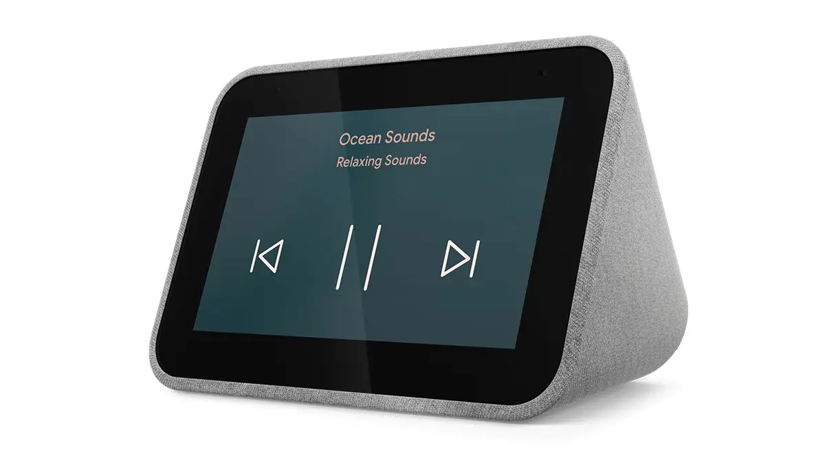 Lenovo Smart Clock with Google Assitant ZA4R0000GB Thumbnail 1