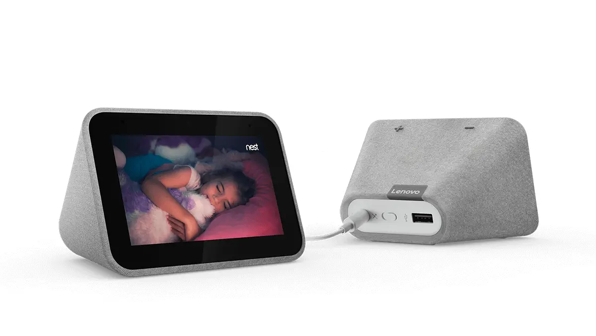 Lenovo Smart Clock with Google Assitant ZA4R0036SE Thumbnail 3