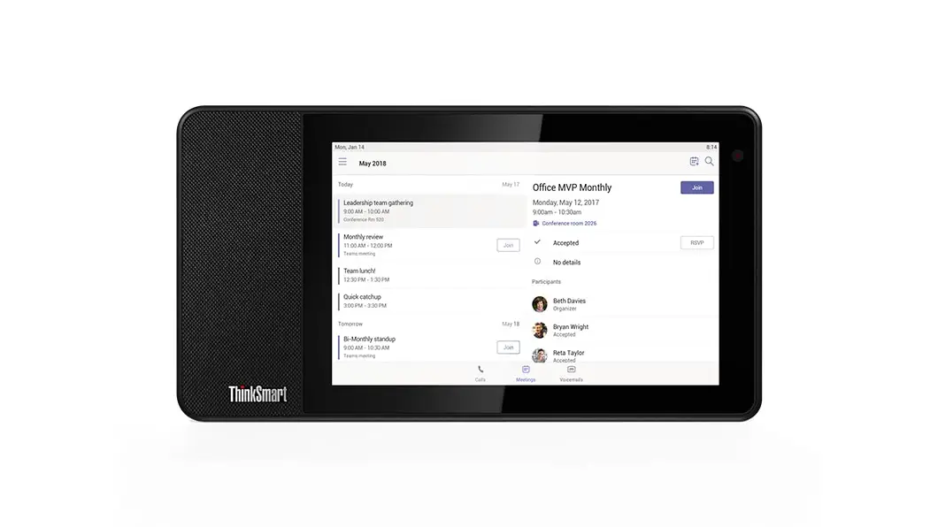 Lenovo ThinkSmart View ZA690019MX Sanal Yardımcı Cihazları