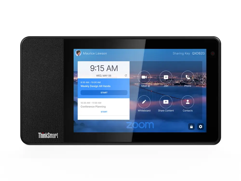 Lenovo ThinkSmart View for Zoom ZA840011GB Sanal Yardımcı Cihazları