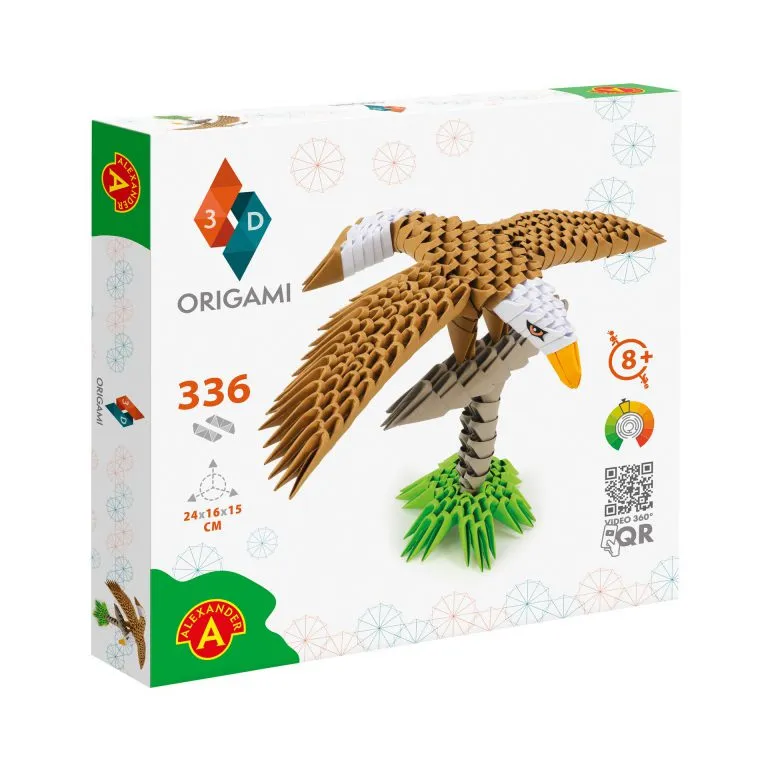 Alexander Toys ORIGAMI 3D – Eagle 02551 Sanat ve El İşi Oyuncakları