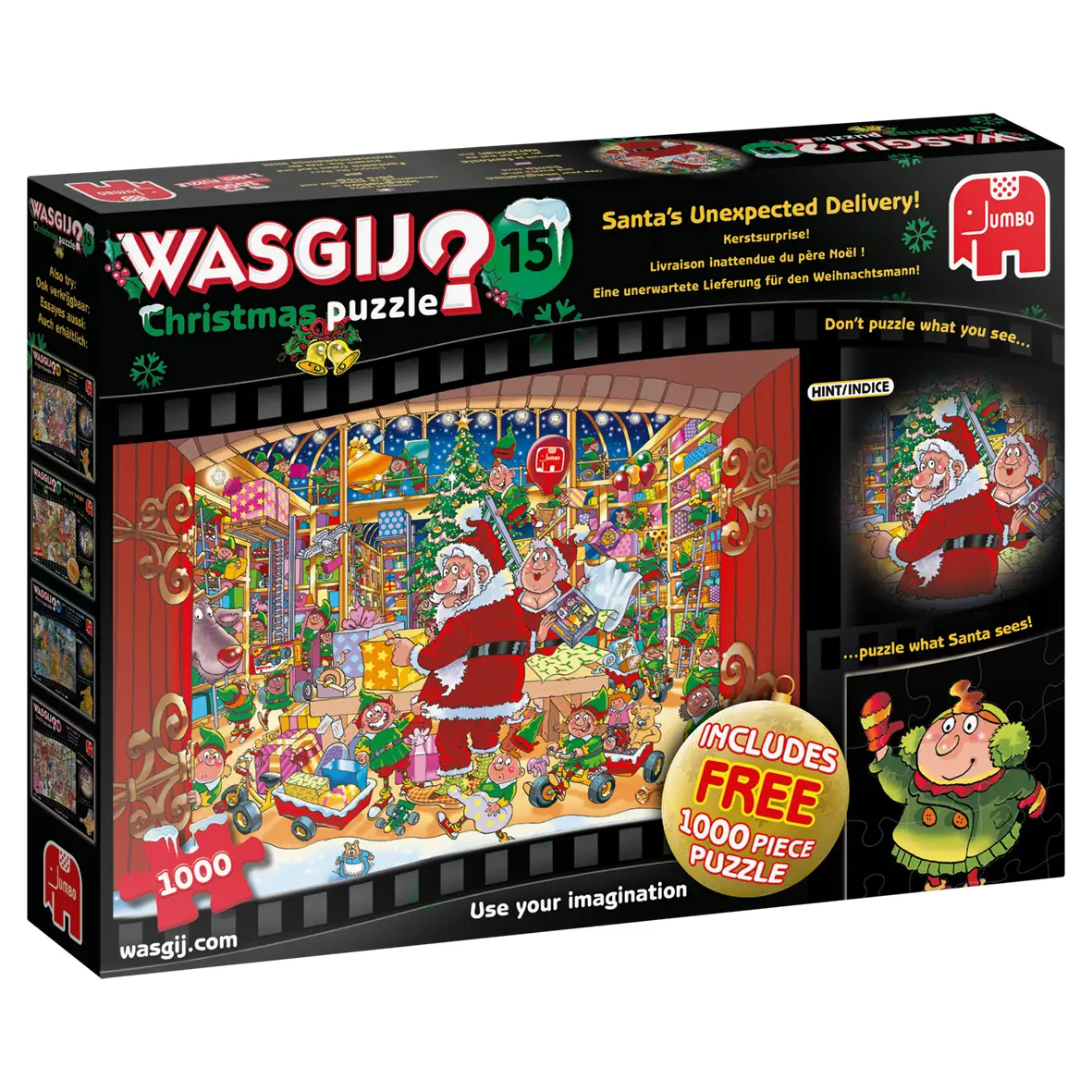 Jumbo Christmas 15 - 2 x 1000 Parça 19172 Puzzle