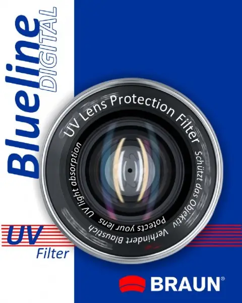 Braun 62mm Blueline UV Filter 14158 Sanat ve El İşi Oyuncakları