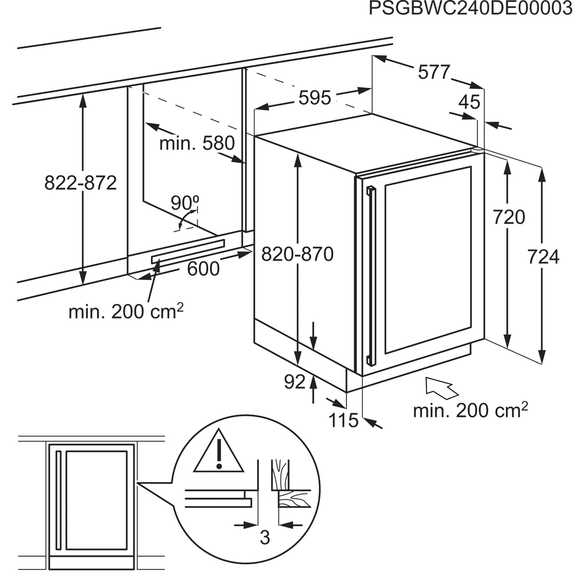 Electrolux EWS4052B5B 923 421 501 Thumbnail 6