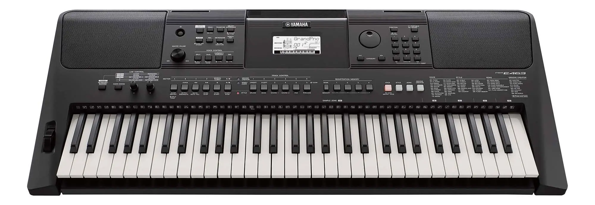 Yamaha PSR-E463 Sentezleyicile