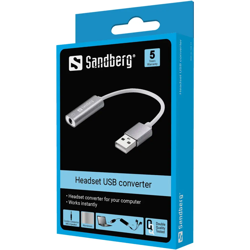 Sandberg Headset USB converter 134-13 Thumbnail 1