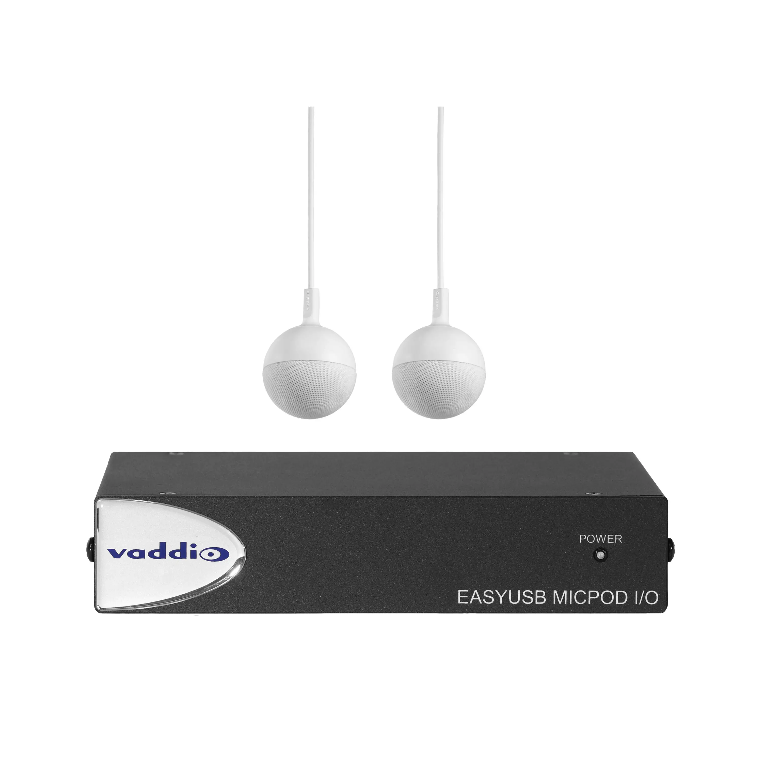 Vaddio EasyUSB MicPOD I/O with Two CeilingMICs (white) 999-88000-001 Sesli Konferans Sistemleri
