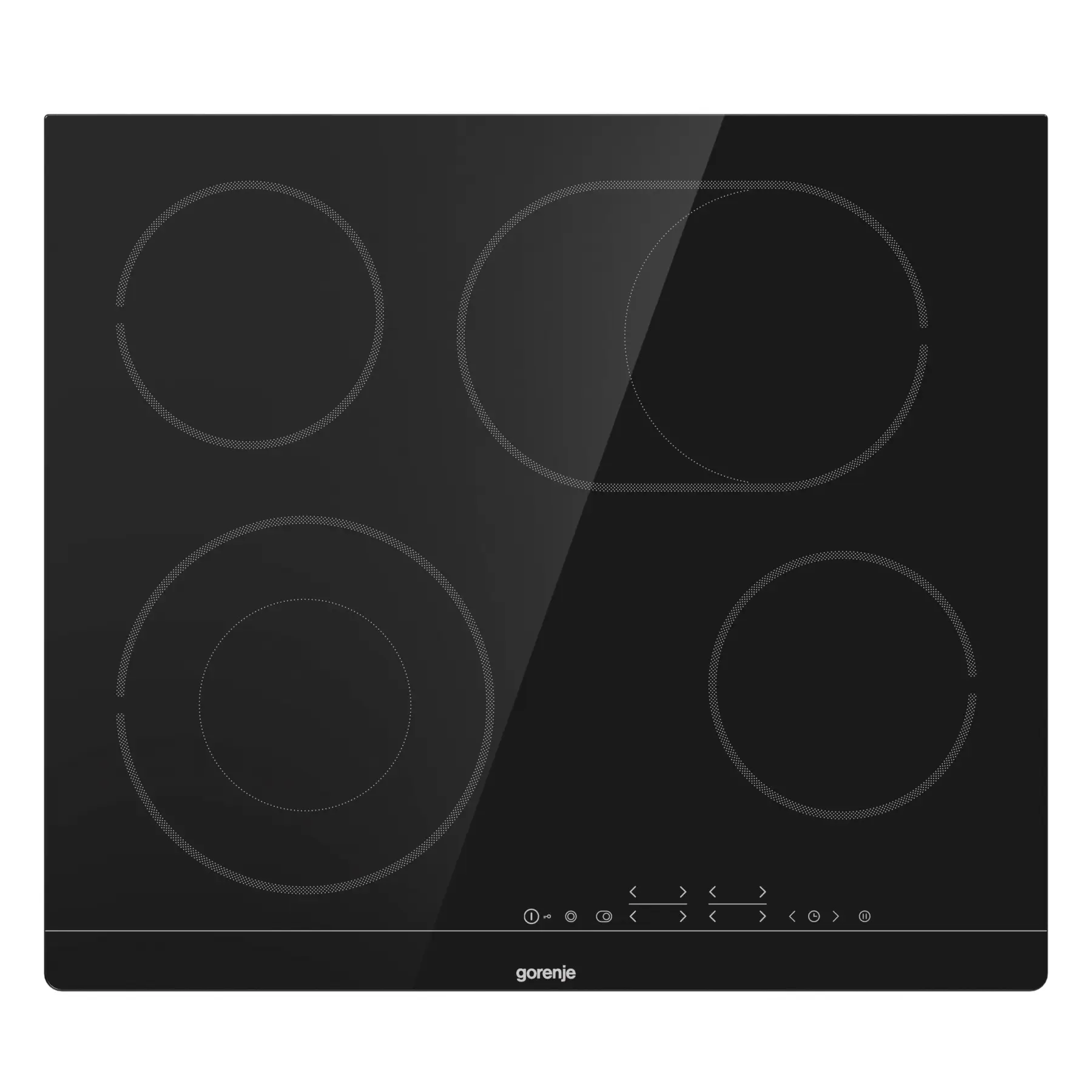 Gorenje CT43SC 734820 60 cm 4 Gözlü Elektrikli Seramik Ankastre Ocak Set Üstü Ocak