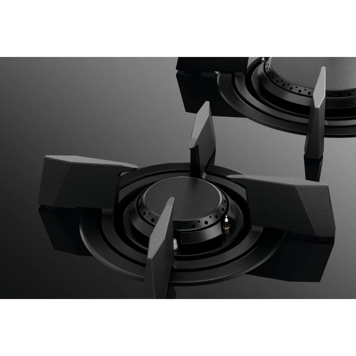 AEG HF704163NB 949 760 102 60 cm 4 Gözlü Hibrit Ankastre Ocak Thumbnail 1