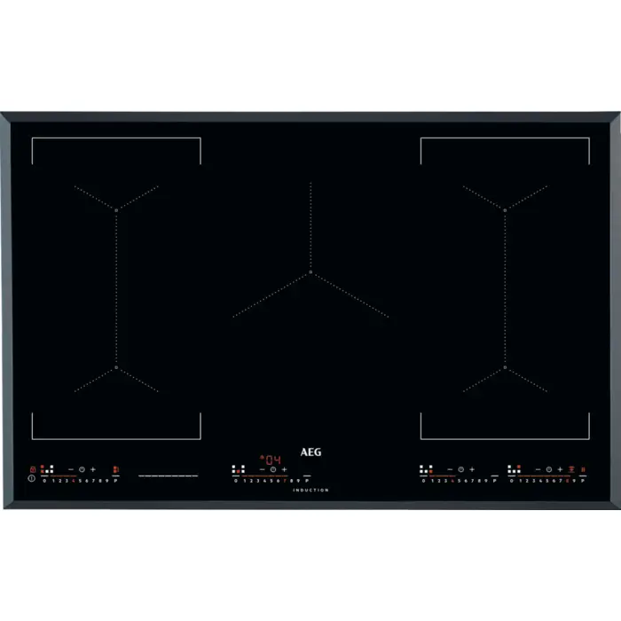 AEG IKE85651FB 949 597 302 80 cm 5 Gözlü İndüksiyonlu Ankastre Ocak Set Üstü Ocak