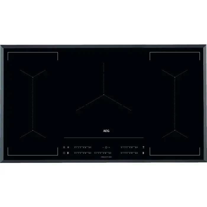 AEG IKE95454FB 91 cm 5 Gözlü İndüksiyonlu Ankastre Ocak Set Üstü Ocak