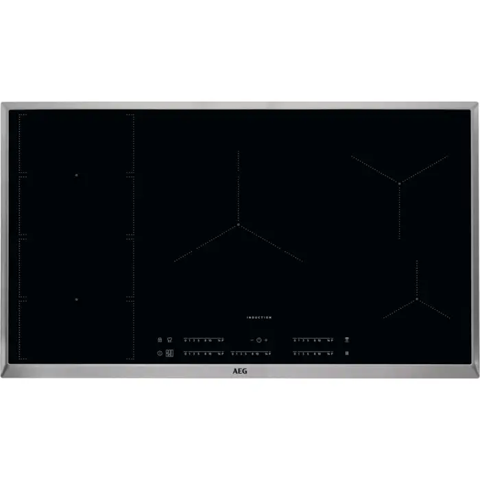 AEG IKE95474XB 949 597 250 90 cm 5 Gözlü İndüksiyonlu Ankastre Ocak Set Üstü Ocak