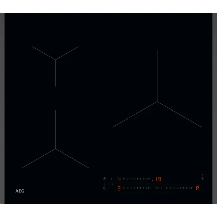 AEG TO63IV0FFB 949 598 550 60 cm 3 Gözlü İndüksiyonlu Ankastre Ocak Set Üstü Ocak