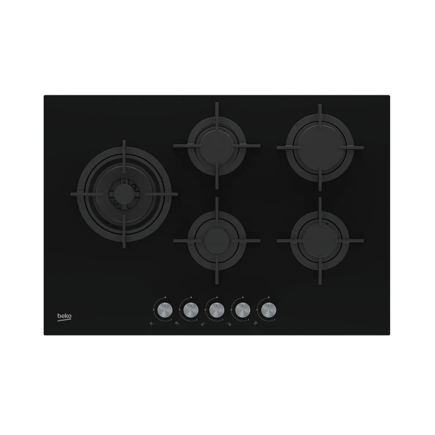 Beko HILL 75222 S 75 cm 5 Gözlü Gazlı Ankastre Ocak Set Üstü Ocak