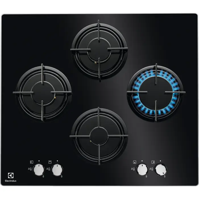 Electrolux EGG6445K 949 640 706 60 cm 4 Gözlü Gazlı Ankastre Ocak Set Üstü Ocak
