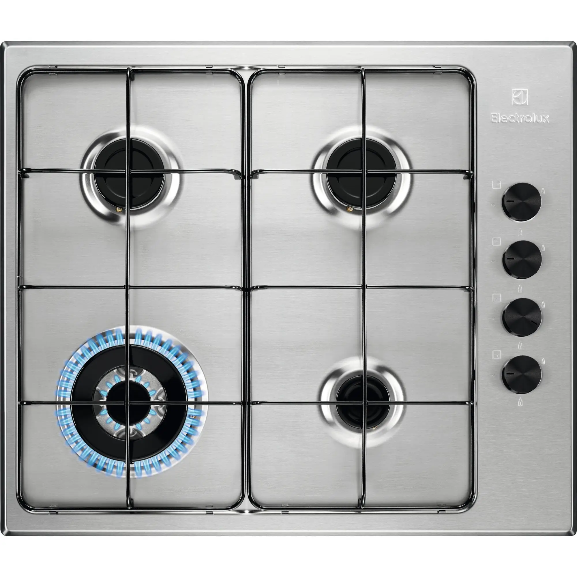 Electrolux EGS6414X 60 cm 4 Gözlü Gazlı Ankastre Ocak Set Üstü Ocak