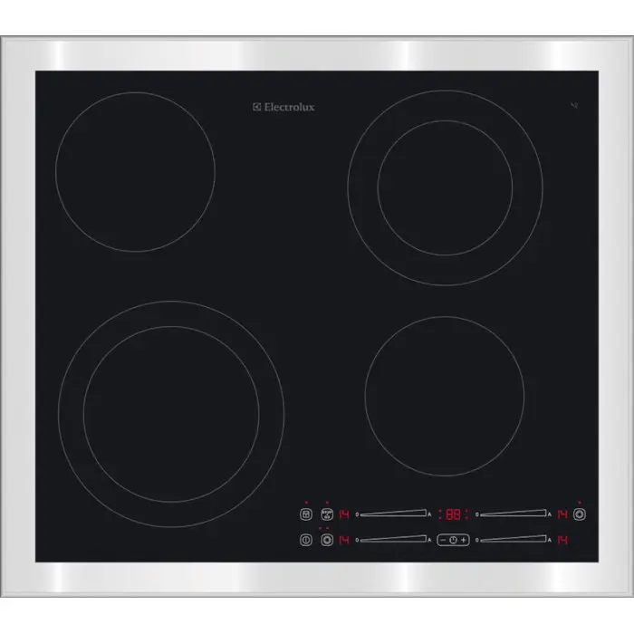 Electrolux GK58TSPLCN 941 591 780 62 cm 4 Gözlü Elektrikli Seramik Ankastre Ocak