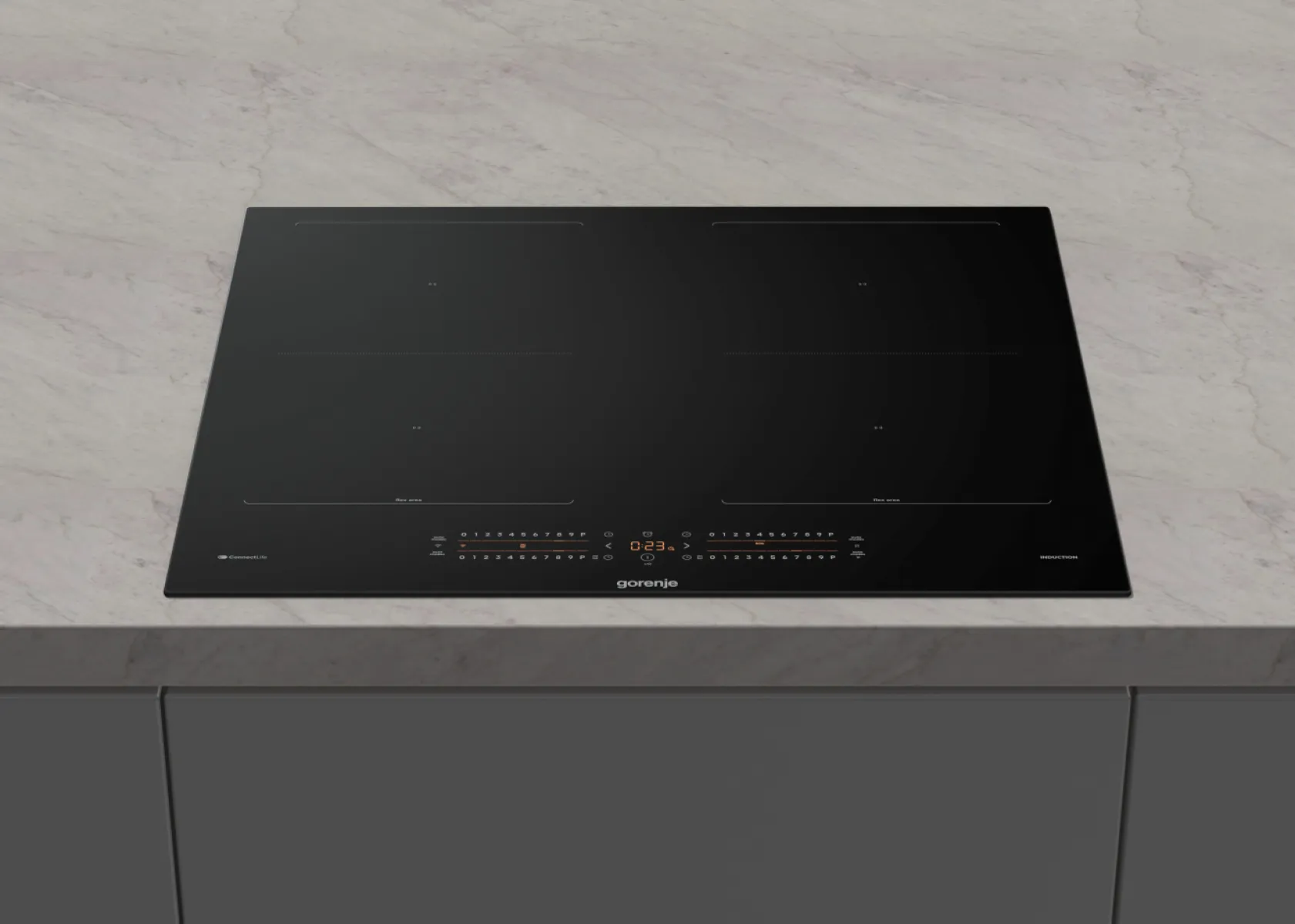 Gorenje GI6442BSCWF 745007 60 cm 4 Gözlü İndüksiyonlu Ankastre Ocak Thumbnail 4