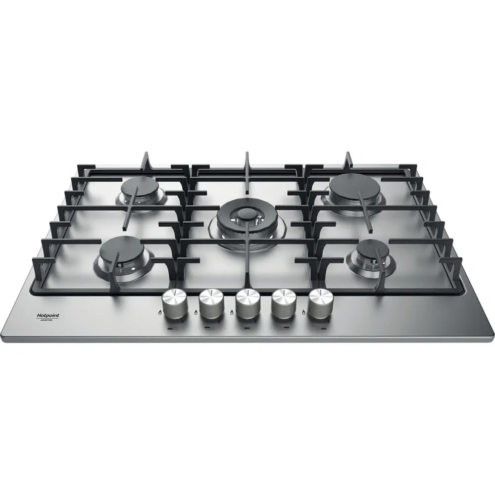 Hotpoint PKD 75G D/IX 869991678240 73 cm 5 Gözlü Gazlı Ankastre Ocak Set Üstü Ocak