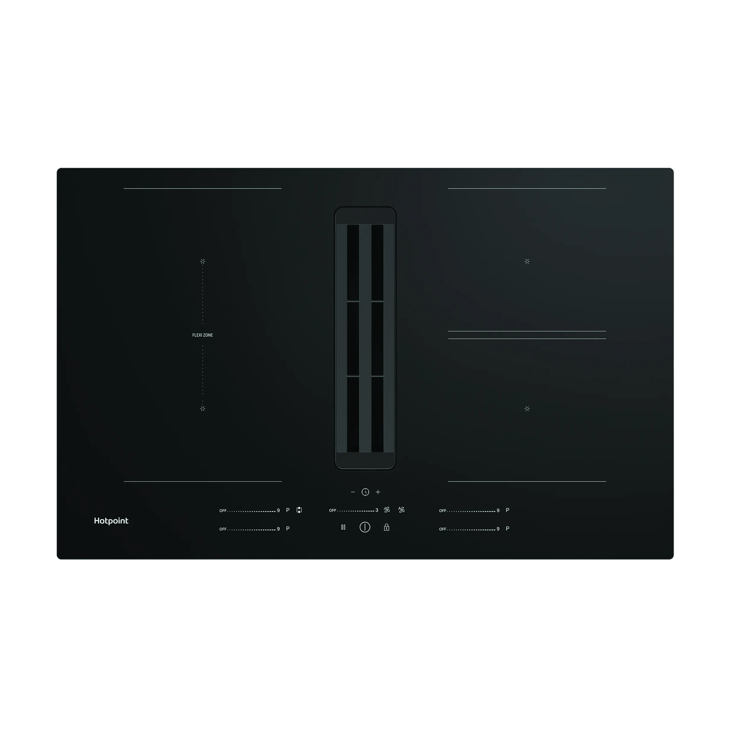 Hotpoint TVH80FB01 869991720380 82 cm 4 Gözlü İndüksiyonlu Ankastre Ocak Set Üstü Ocak