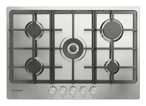 Indesit THP751WIXI1 73 cm 5 Gözlü Gazlı Ankastre Ocak Set Üstü Ocak