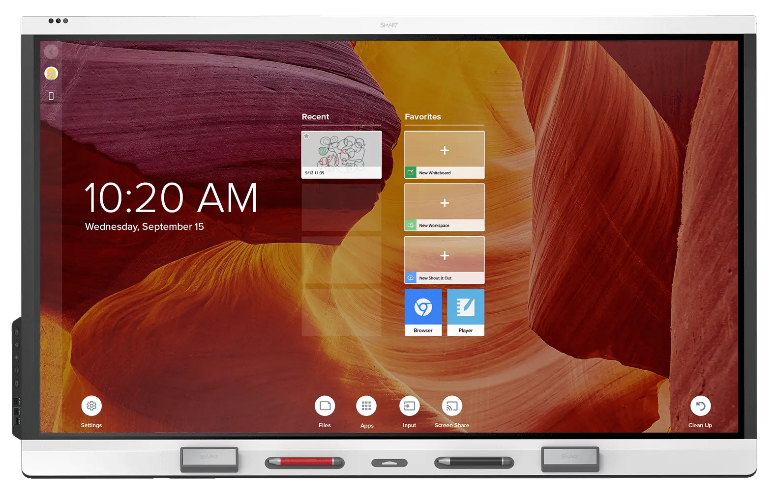 SMART Technologies 6065S SBID-6265S Sinyal Ekranları