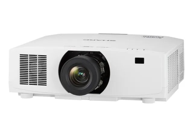 Sharp Standart mesafeli projektör 8000 ANSI lumens 3LCD WUXGA (1920x1200) 3D uyumu Beyaz XP-V801U-W Slayt Göstericileri