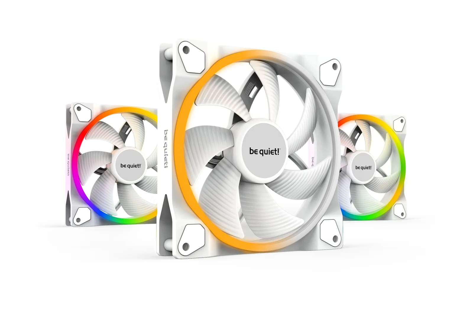 be quiet! Light Wings White | 140mm PWM Triple Pack BL102 Soğutm