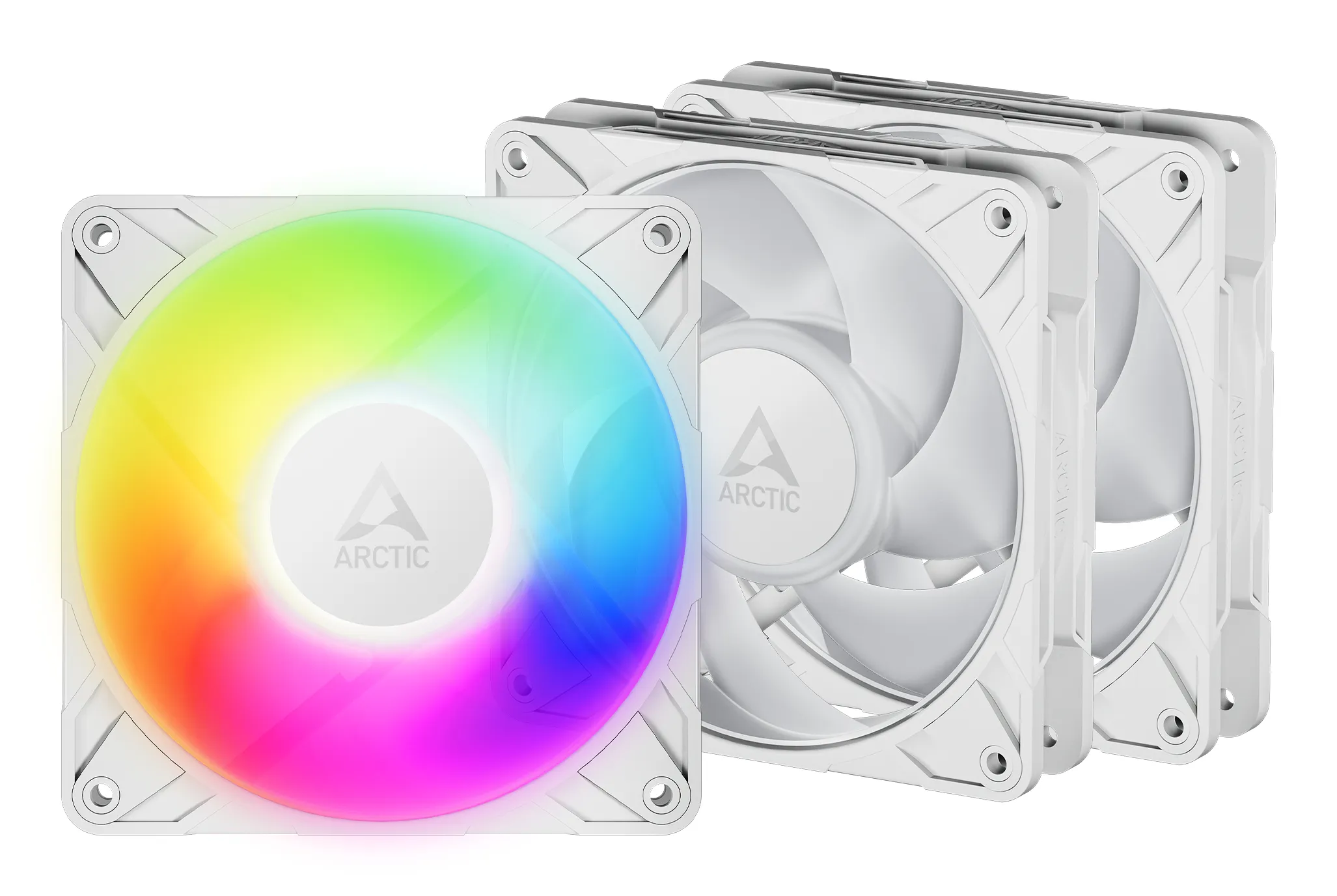 ARCTIC Freezer P12 Pro A-RGB (White) - 3 Pack ACFAN00326A Soğutm